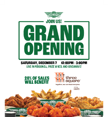 Wing Stop Grand Opening