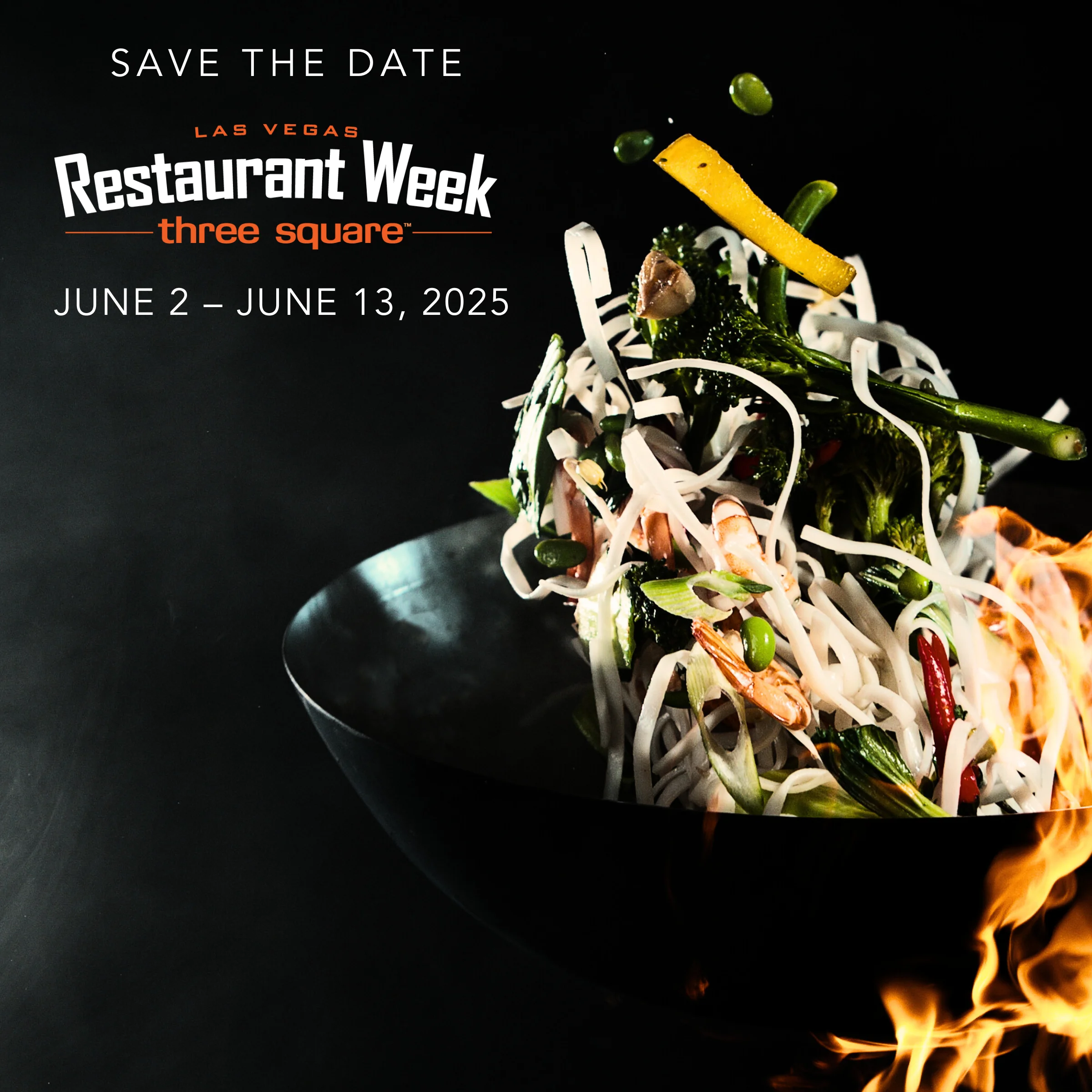 SAVE THE DATE! Three Square Food Bank Announces Dates for 18th Annual Las Vegas Restaurant Week: June 2-13, 2025