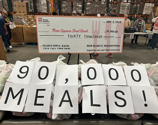 MGM Resorts International, Nevada Public Radio and Three Square Food Bank Continue Partnership to  Provide Meals to Food-Insecure Southern Nevadans 